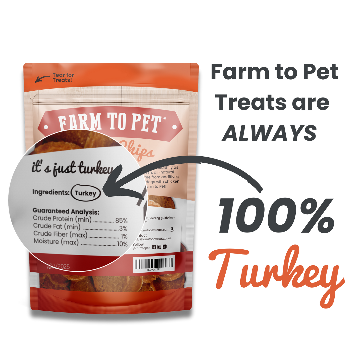Turkey Chips Dog Treats