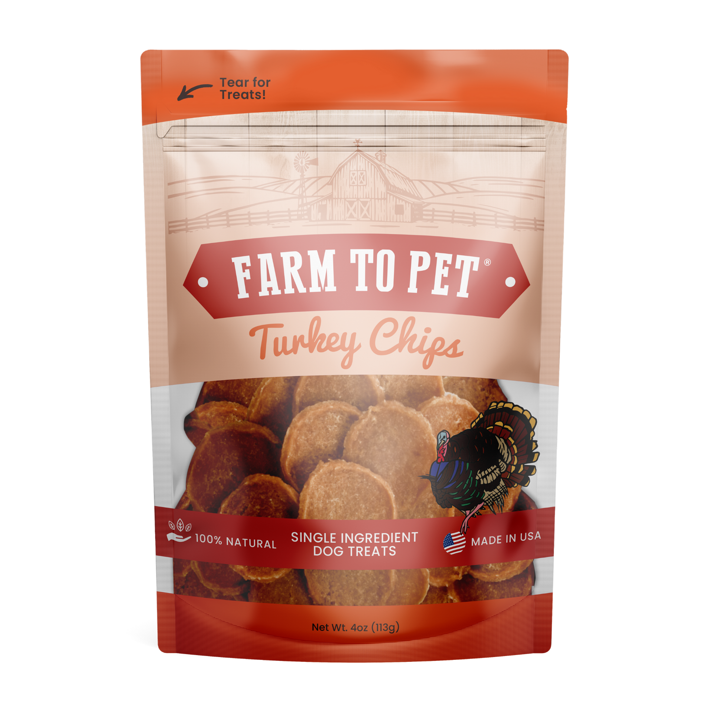 Turkey Chips Dog Treats