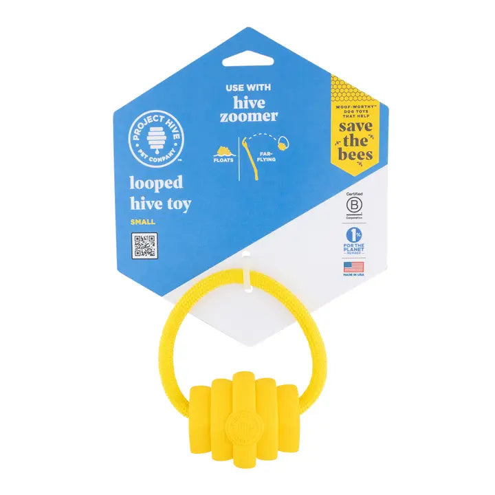Looped Hive Toy - Tug & Fetch Dog Toy