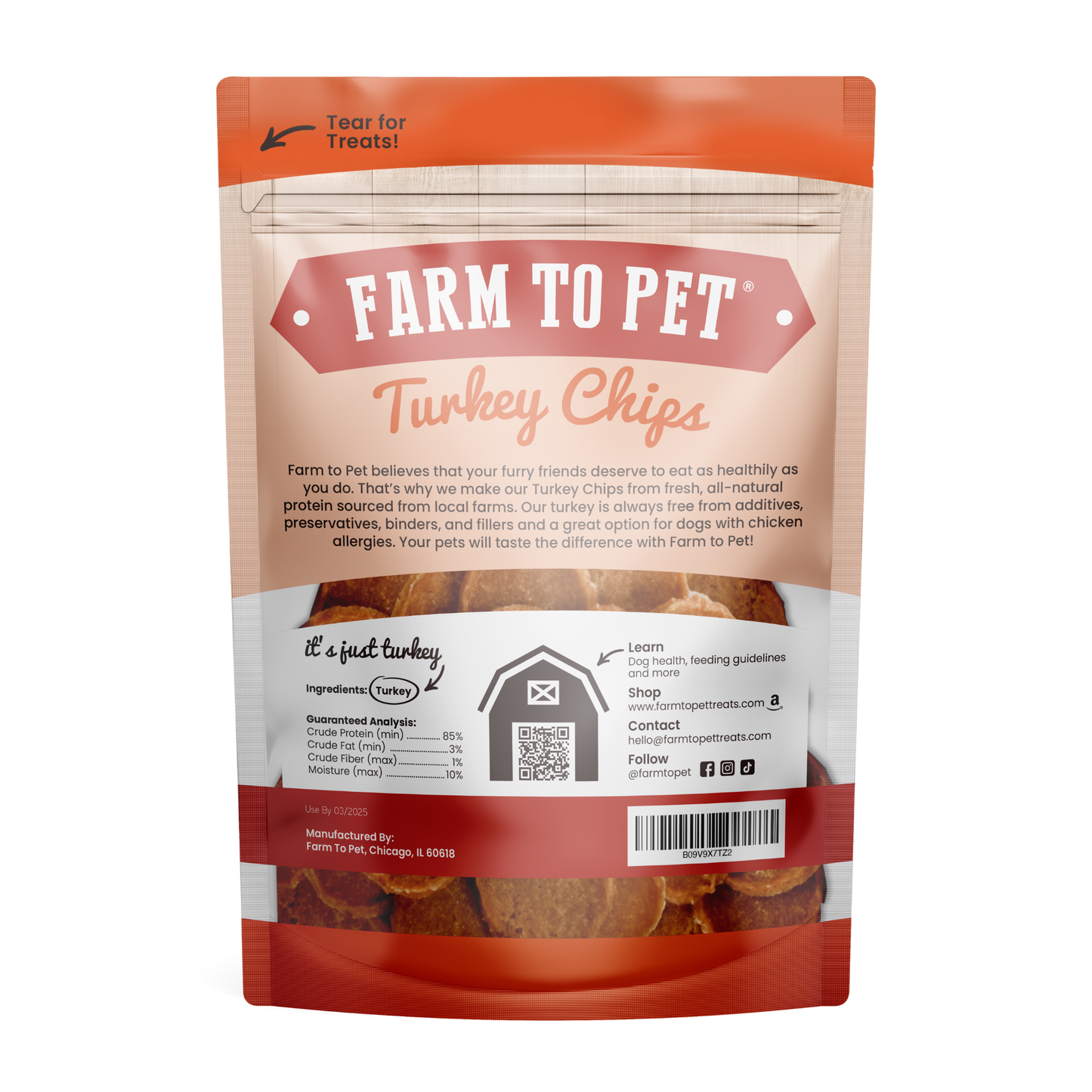 Turkey Chips Dog Treats