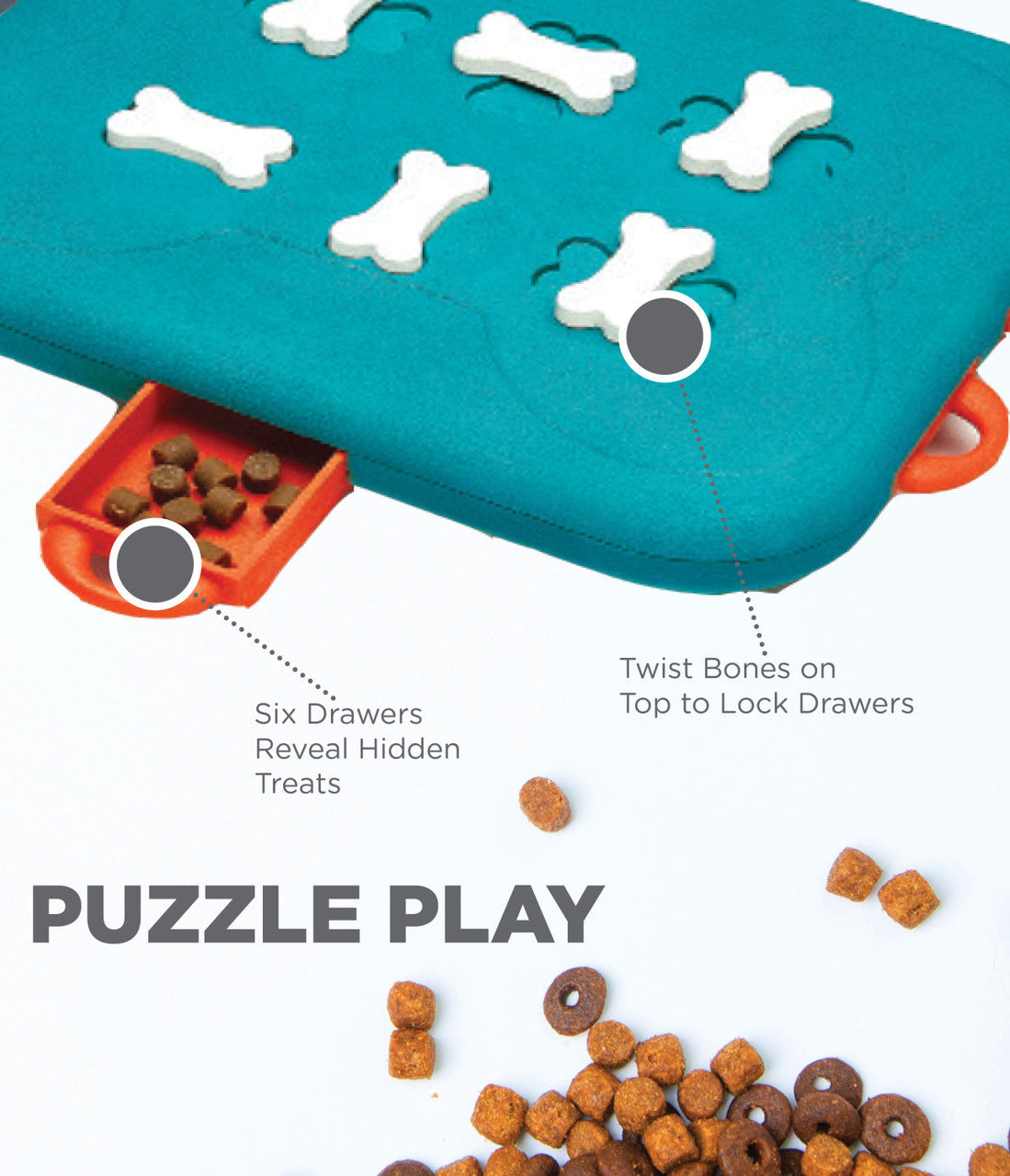 Dog Casino Interactive Treat Dog Puzzle Toy