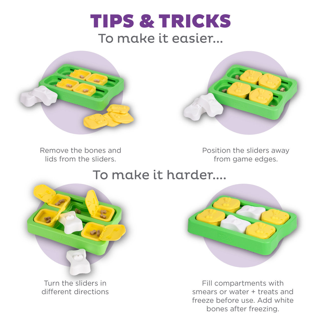 Dog Brick Dog Puzzle Dog Enrichment Toy - Level 2