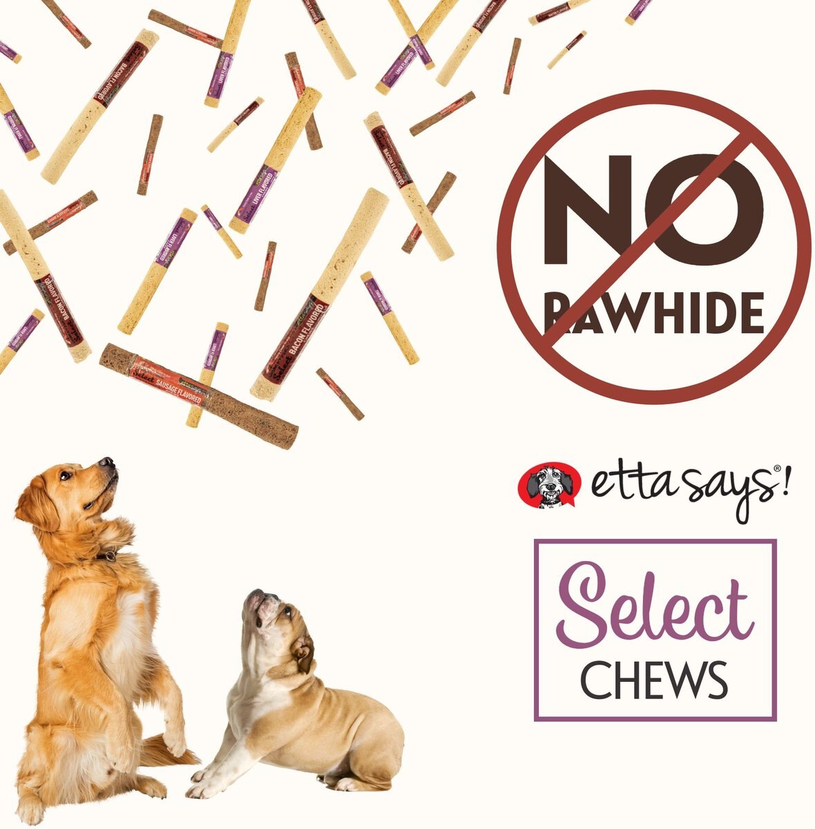 Etta Says! Select Sausage Dog Chew 7"