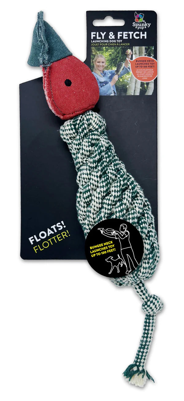 Fly & Fetch Rope Duck - Stronger Fetch Toy