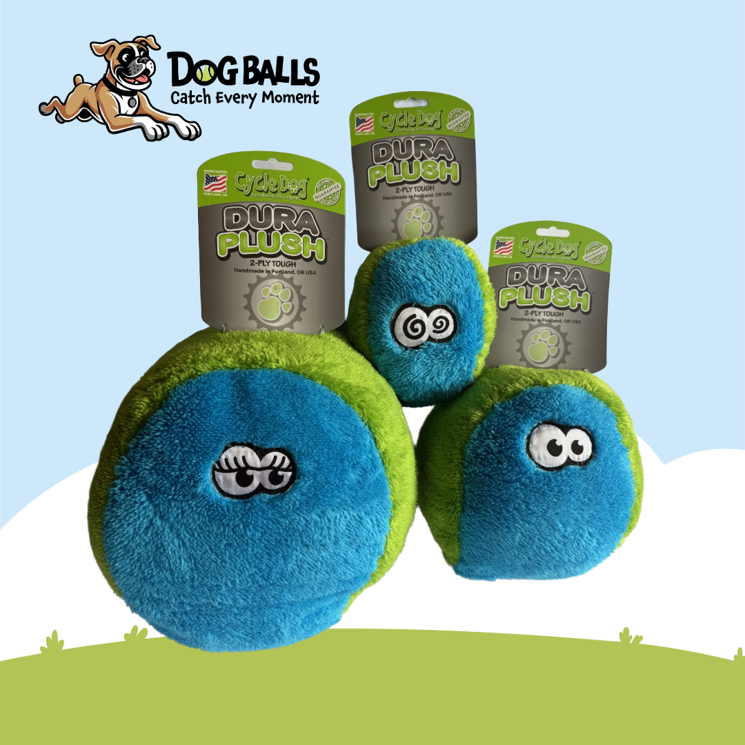 Cycle Dog Duraplush FuzzBall Dog Toy