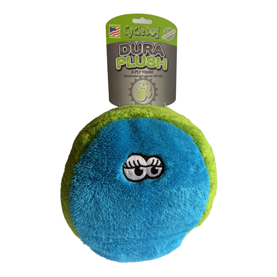 Cycle Dog Duraplush FuzzBall Dog Toy