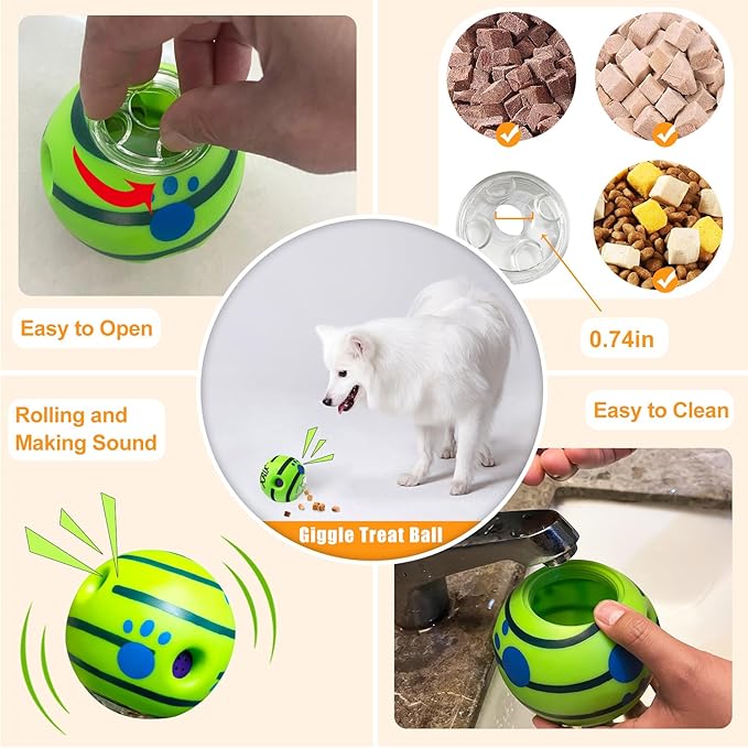 Giggle Wiggle Ball - Treat Feeder