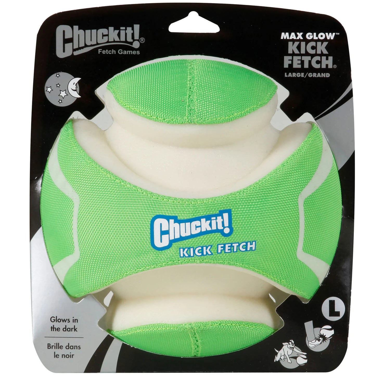 Chuckit! Kick Fetch Max Glow