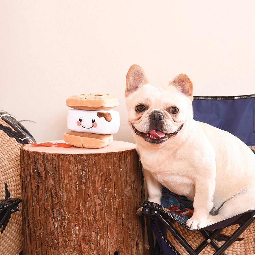 S'More Dog Plush by Hugsmart