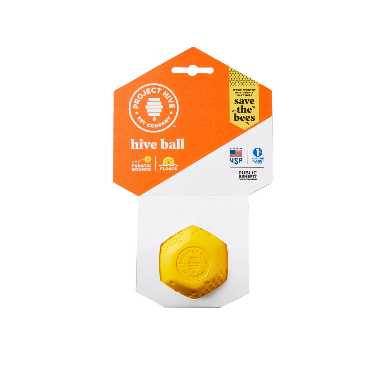 Hive Ball Dog Toy - Irregular Bounce
