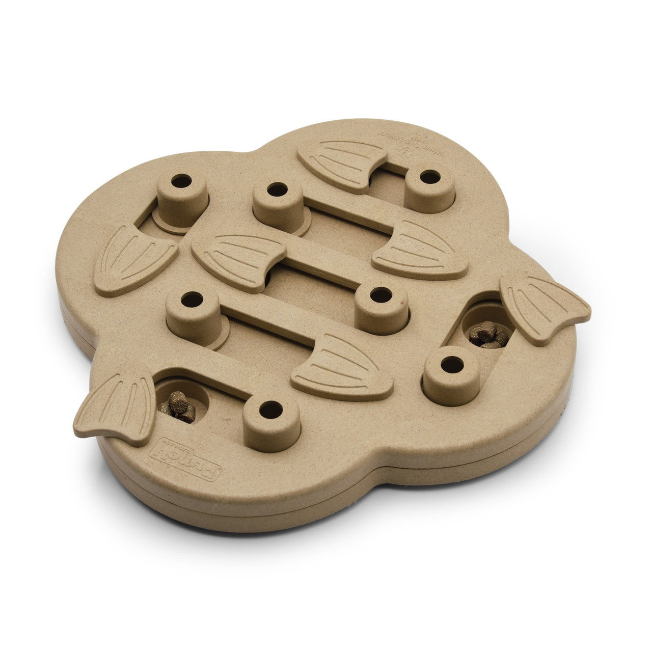 Dog Hide N' Slide Interactive Treat Puzzle - Tan