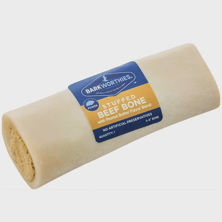 Shin Bone Stuffed with Peanut Butter!