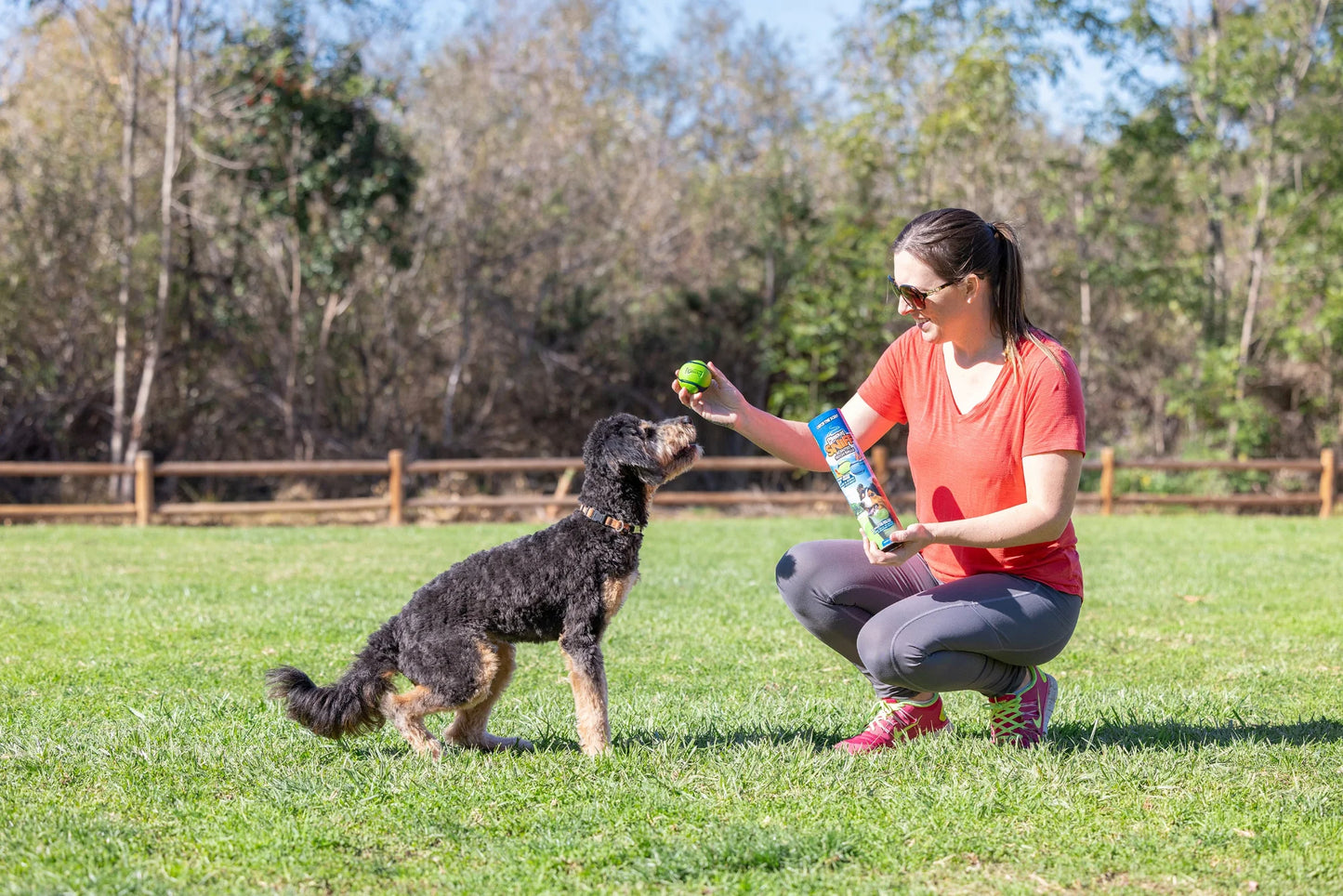 Chuckit! Sniff Fetch Ball Duo - Bacon & Peanut Butter