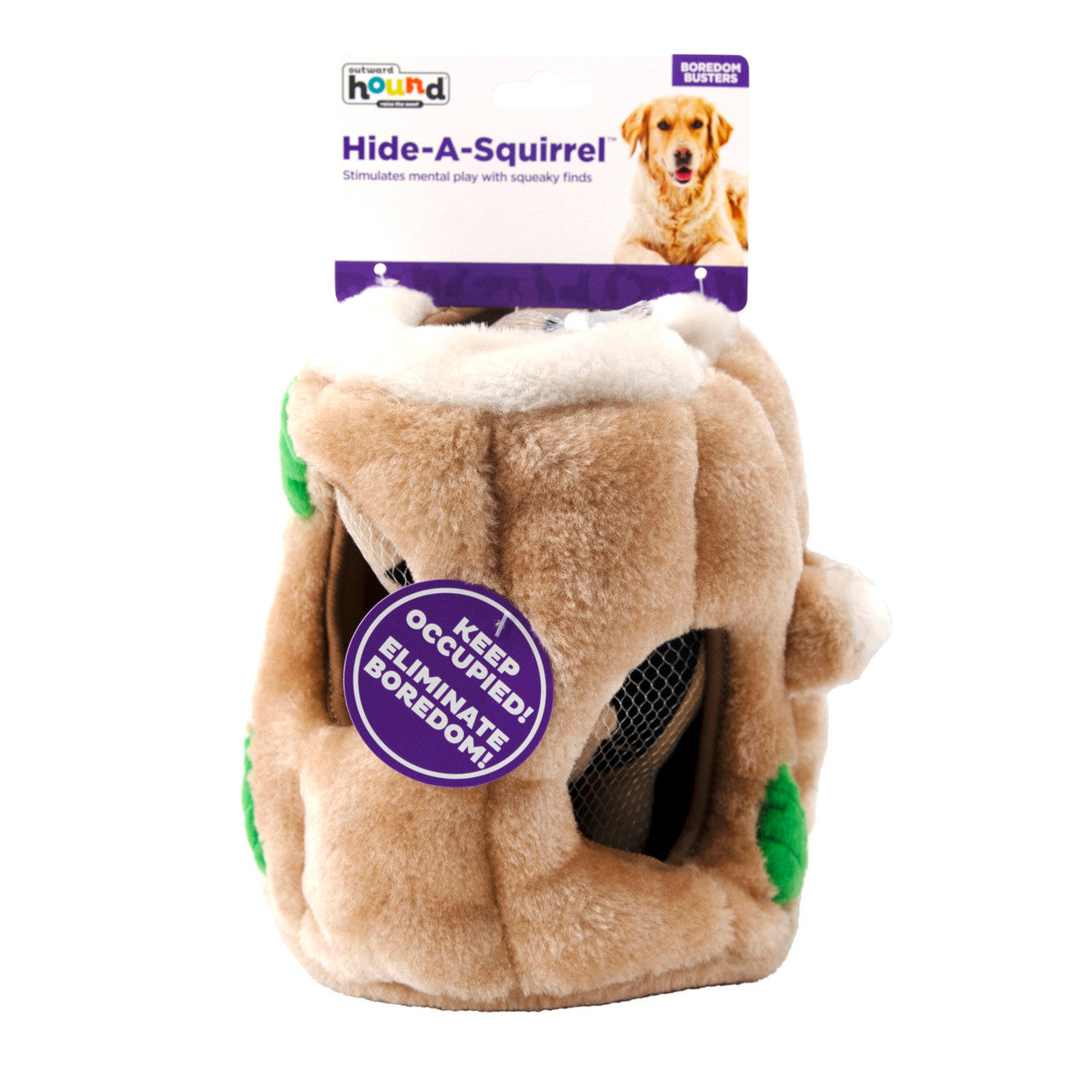 Hide & Seek Squirrel Puzzle by Outward Hound - Small
