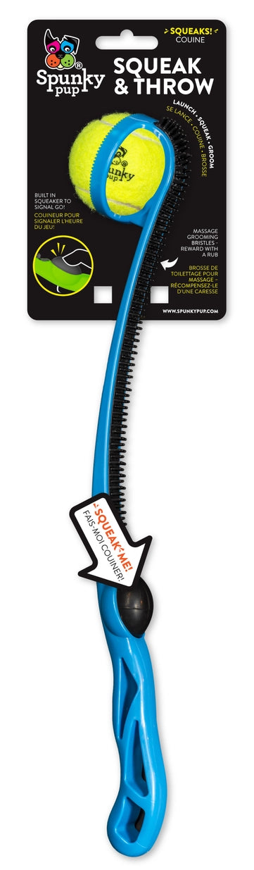 Squeak & Throw Ball Launcher by Spunky Pup