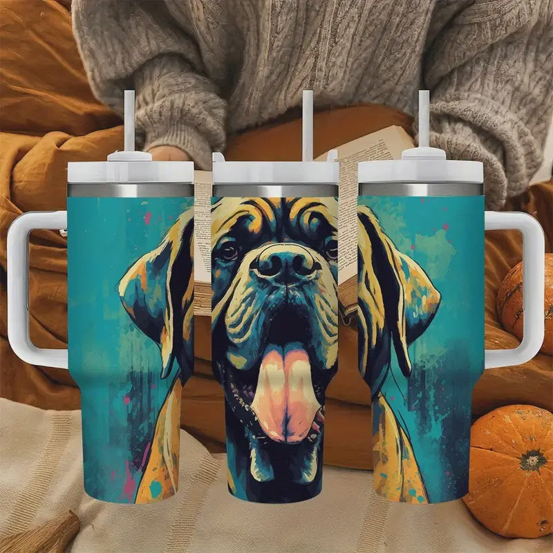 40oz Stainless Steel Mastiff Tumbler