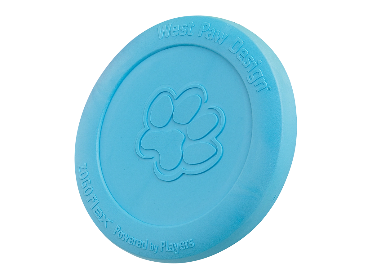 Zisc® Flying Disc Fetch Dog Frisby - Blue
