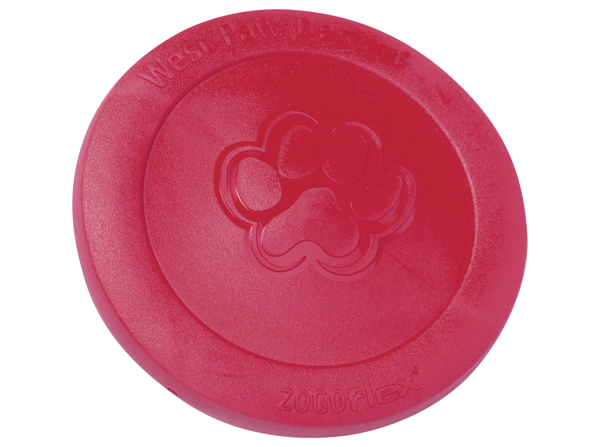 Zisc® Flying Disc Fetch Dog Frisby - Red