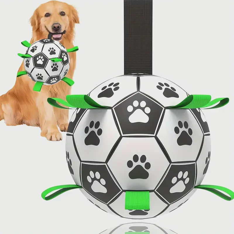 Soccer Ball with Tags - Black & White
