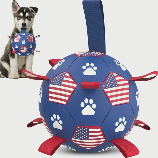 Soccer Ball with Tug Tags - USA!! USA!!