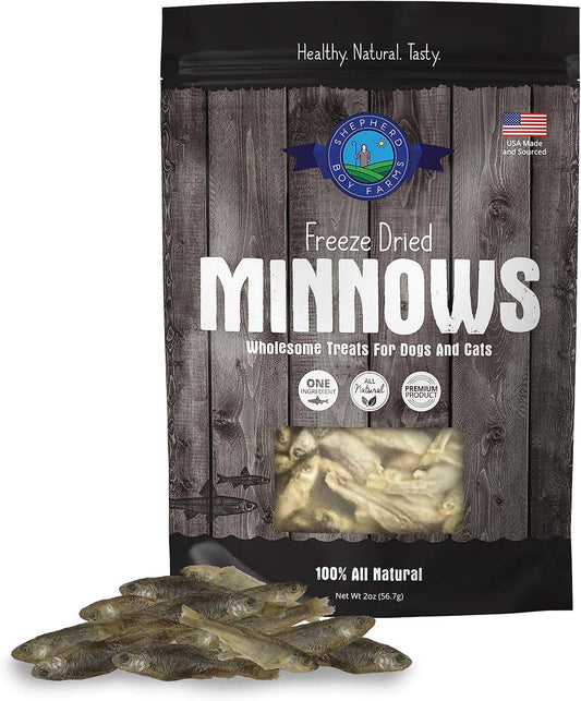 Freeze Dried Minnow Dog Treats