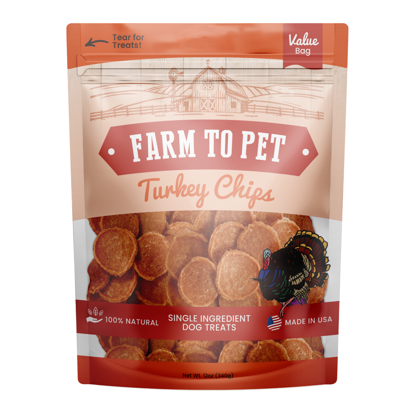 Turkey Chips Dog Treats