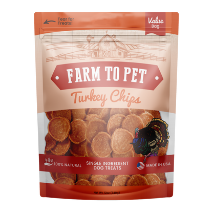 Turkey Chips Dog Treats