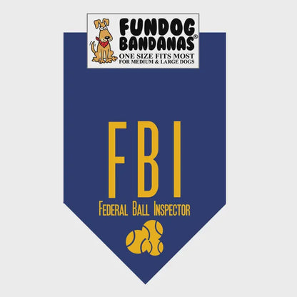 FBI Bandana