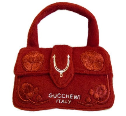 Gucchewi Red Floral Purse