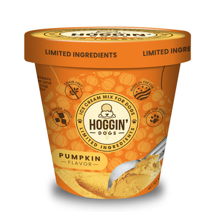 Hoggin' Dogs Ice Cream Mix Pumpkin 4.65 oz