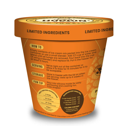 Hoggin' Dogs Ice Cream Mix Pumpkin 4.65 oz