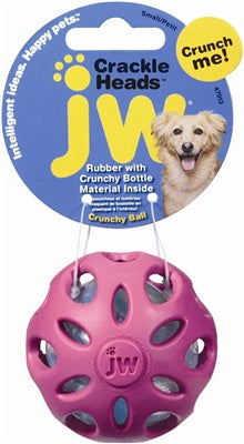 JW Pet Crackle Heads Crackle Ball