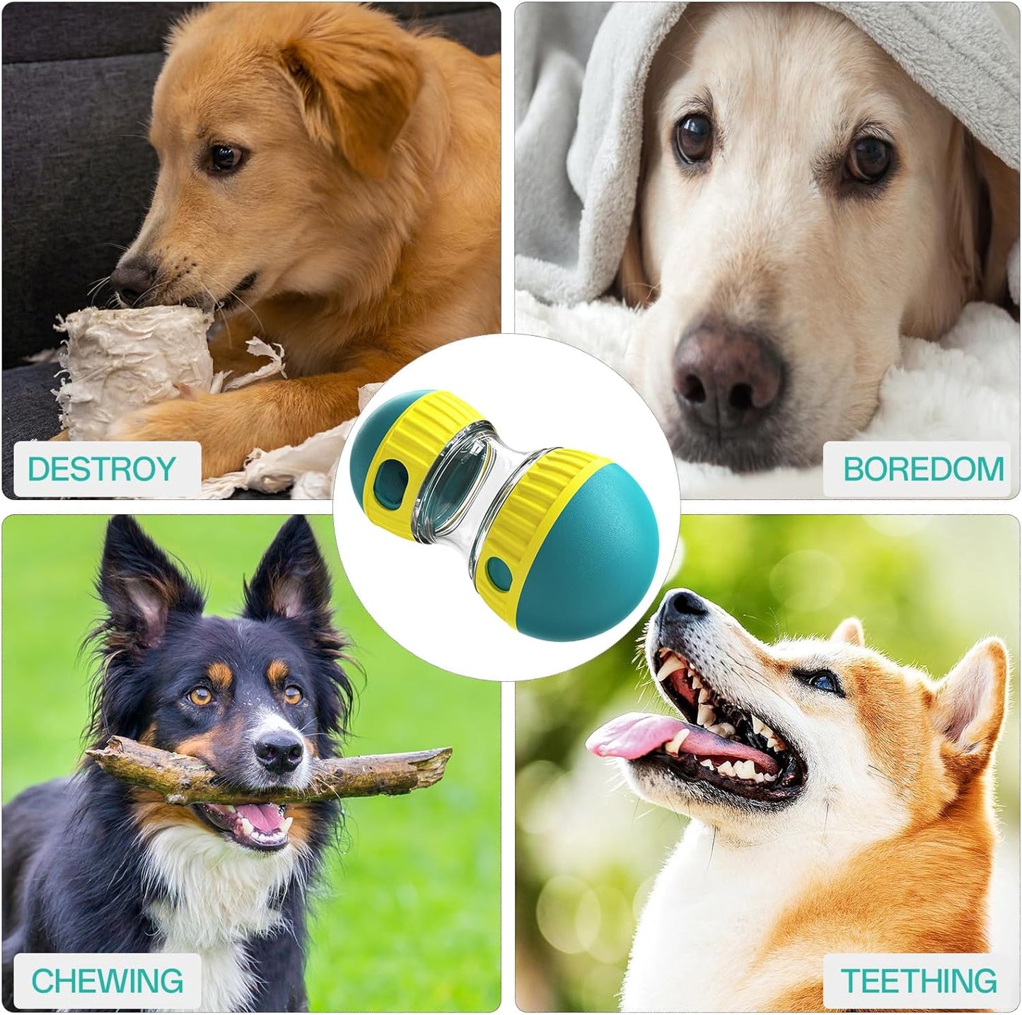 Treat Feeder - Oblong Hourglass Shape