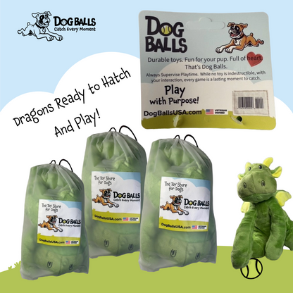 Dog Balls Dragon Dog Toy