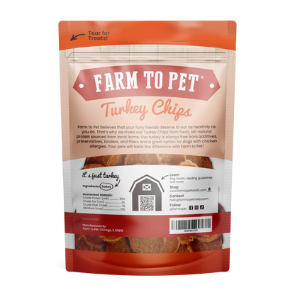Turkey Chips Dog Treats