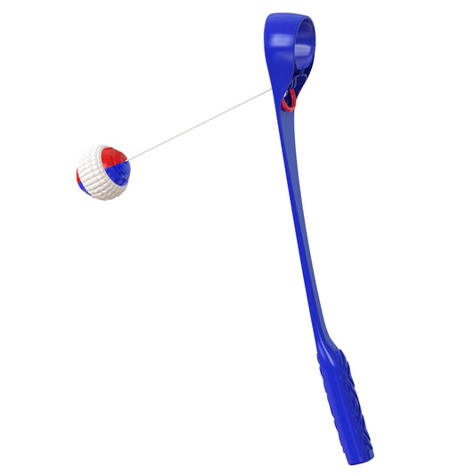 Ball Launcher - Blue - Retractable