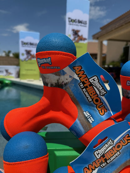 Chuckit! Amphibious Tri-Bumper Fetch Toy