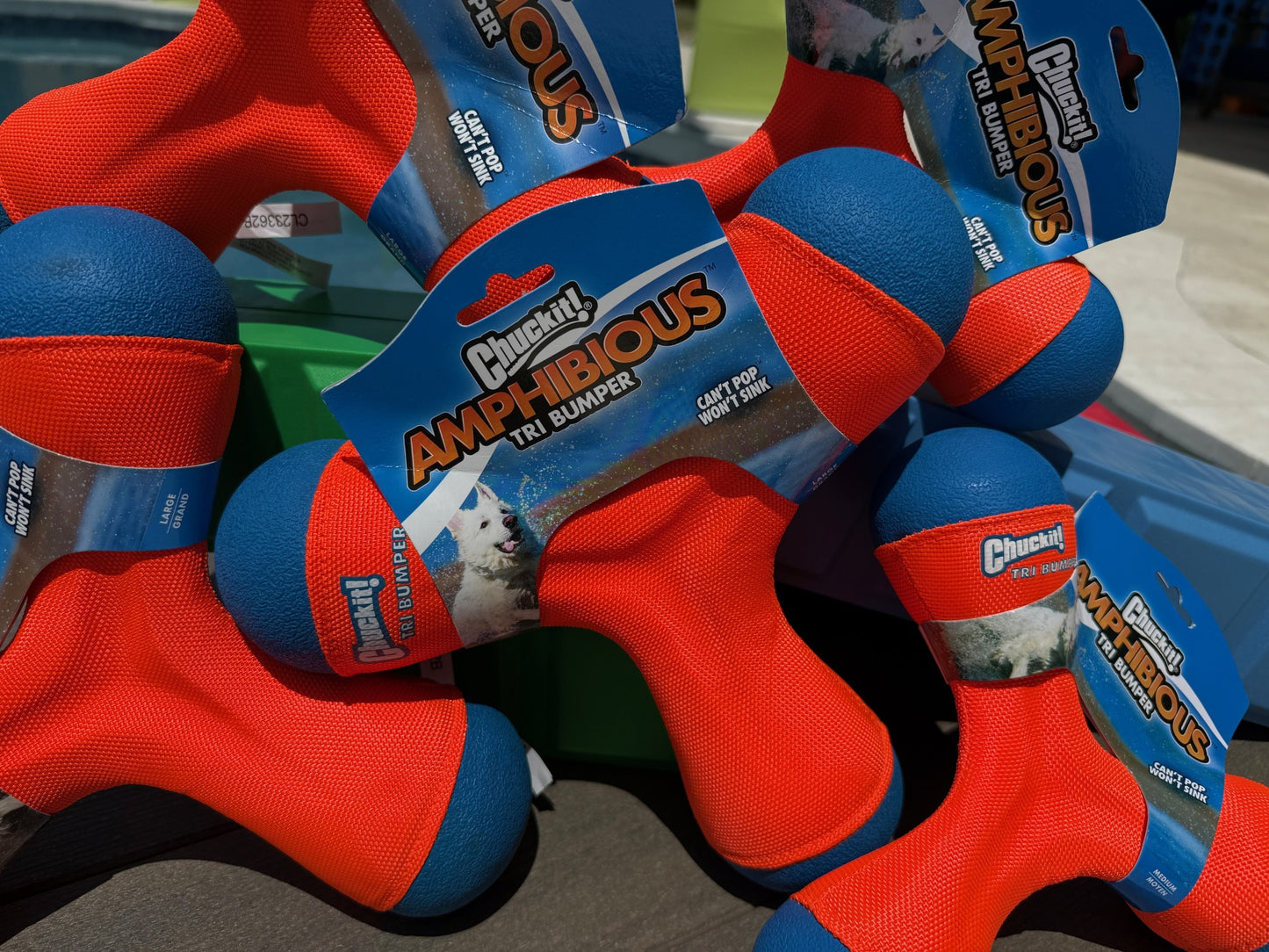 Chuckit! Amphibious Tri-Bumper Fetch Toy