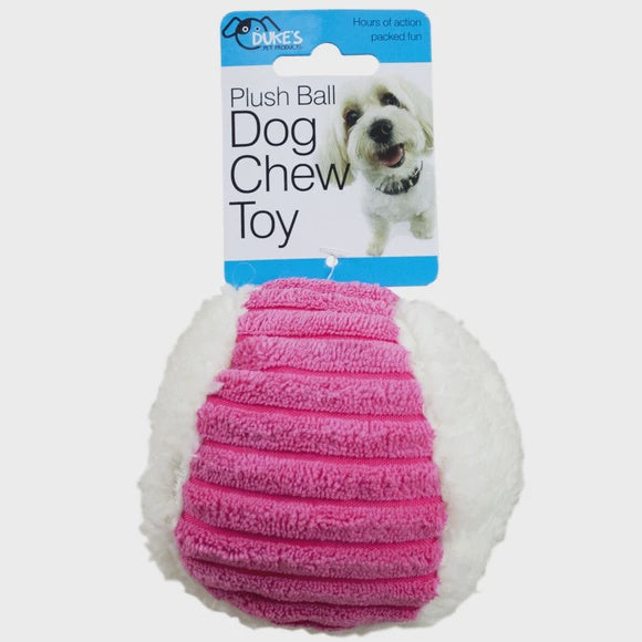 Plush Ball Dog Chew