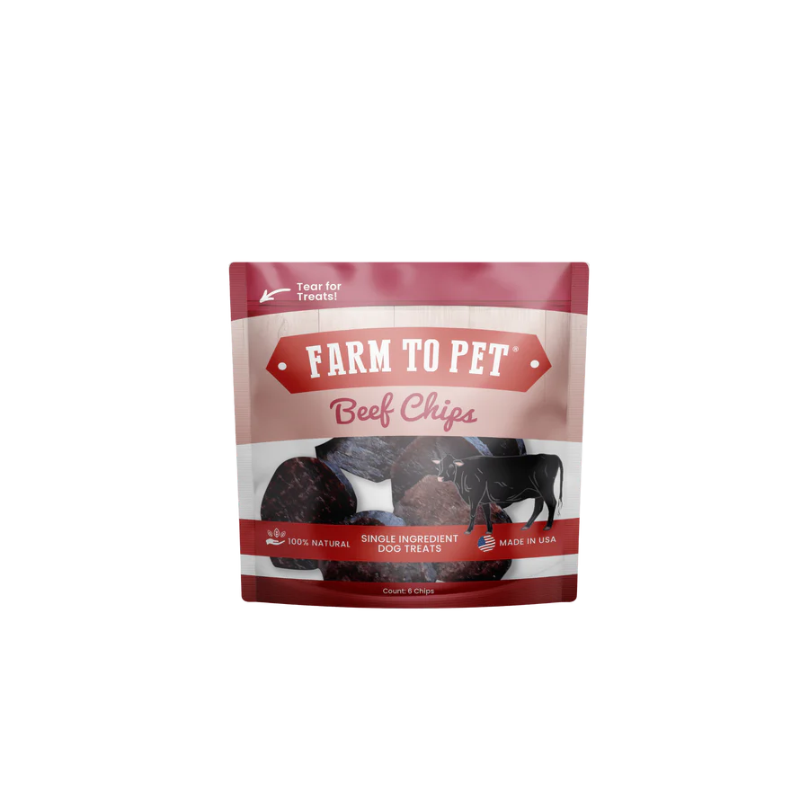 Beef Chips Snack Packs for Dogs