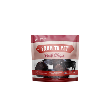 Beef Chips Snack Packs for Dogs