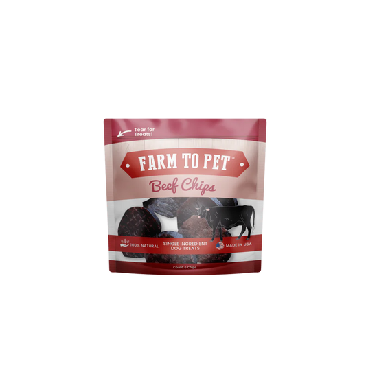 Beef Chips Snack Packs for Dogs