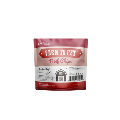 Beef Chips Snack Packs for Dogs