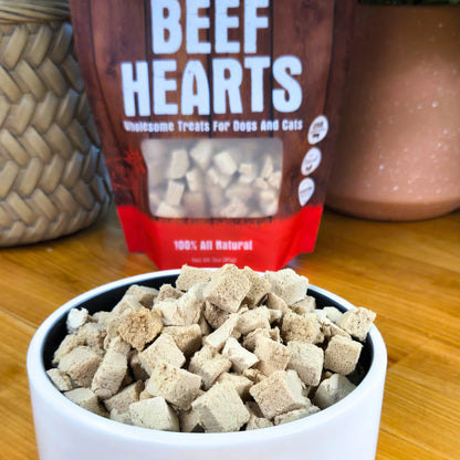 Freeze Dried Beef Heart Treats - USA