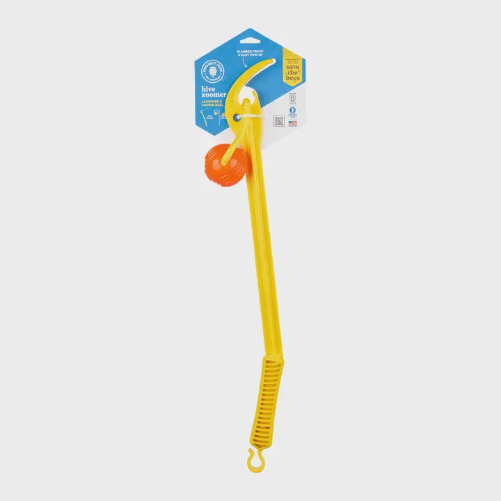 Hive Zoomer Dog Toy Launcher & Looped Ball Combo Pack