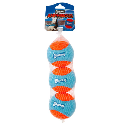 Chuckit! Amphibious Fetch Balls Medium 3 Pack