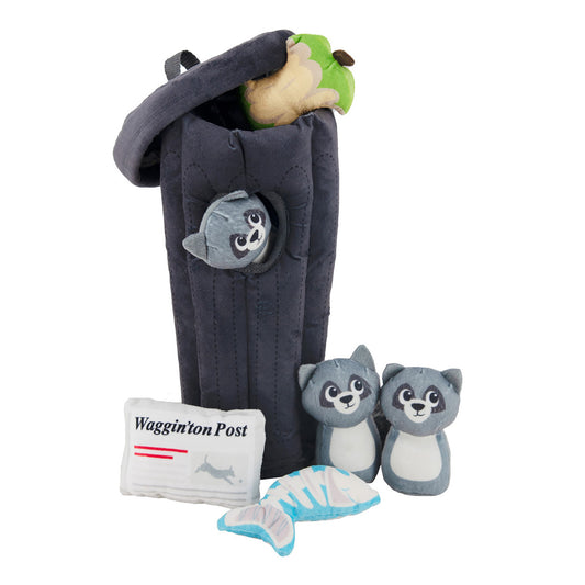 Outward Hound Hide a Racoon Plush Dog Toy Puzzle