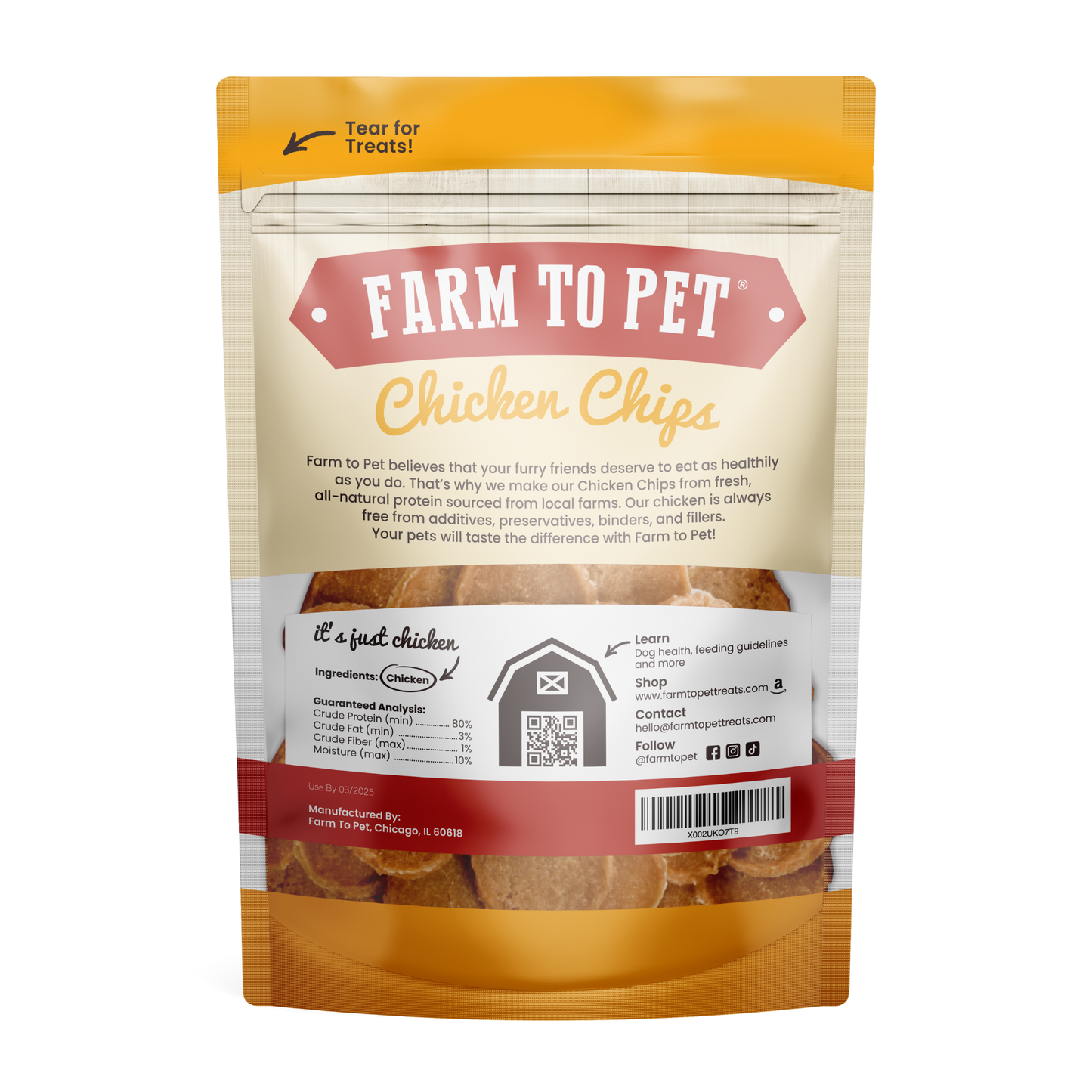Chicken Chips Dog Treats