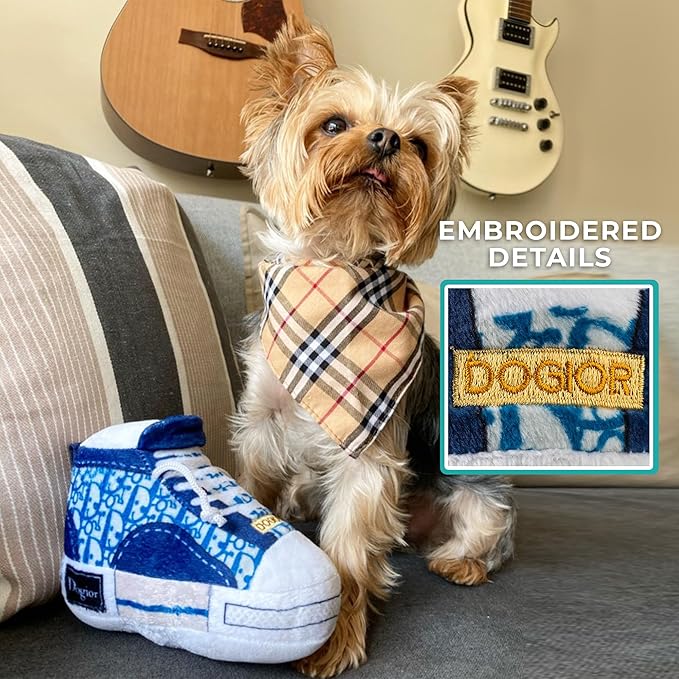 Dogior High-Top Tennis Shoe Dog Toy