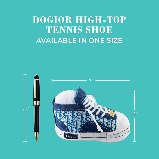 Dogior High-Top Tennis Shoe Dog Toy